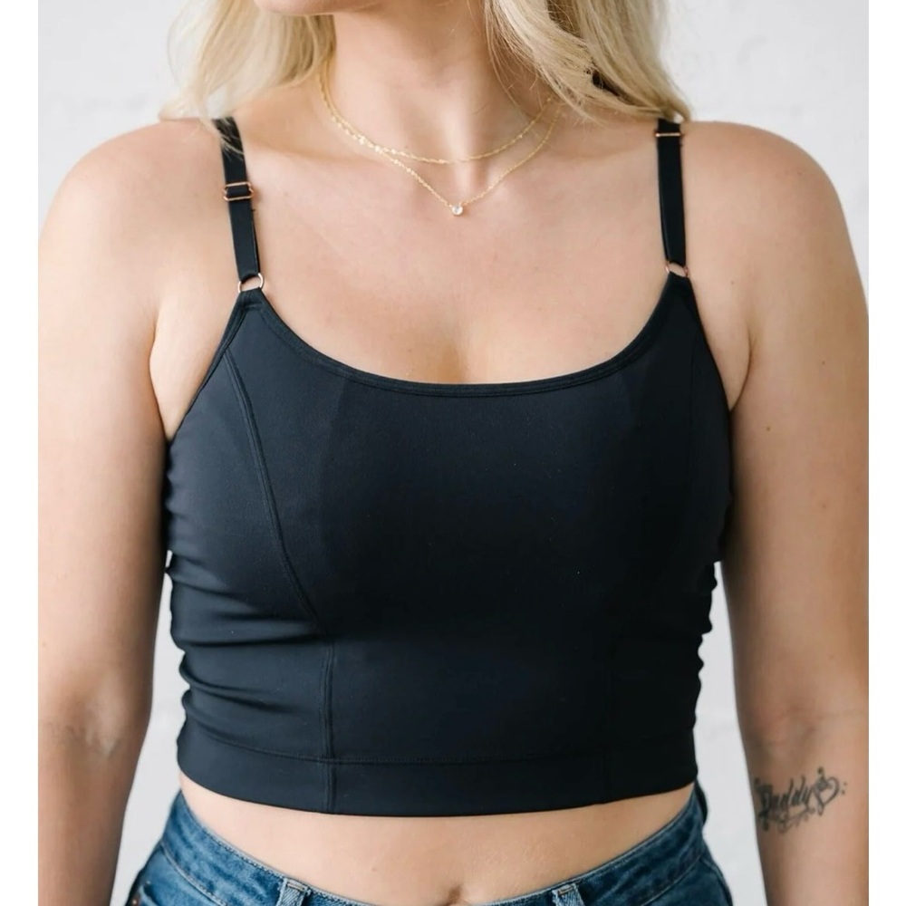 Davin & Adley Black Amelia Pumping and Nursing Bra/Cami